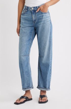 Rag & Bone Featherweight Stevie Mid Rise Tapered Jeans in Orian at Nordstrom, Size 34