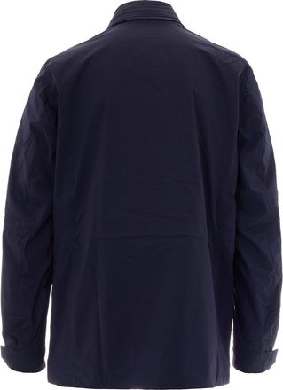 K-Way Mens Jacket Manuel Nylon Blue Depth Main Fabric