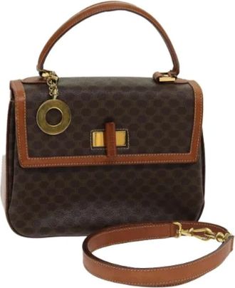 Celine Pre-owned Handbags, female, Brown, Size: ONE SIZE Pre-owned Vintage Hand Bag