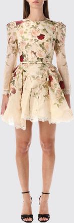 Zimmermann Dress ZIMMERMANN Woman color Yellow Cream