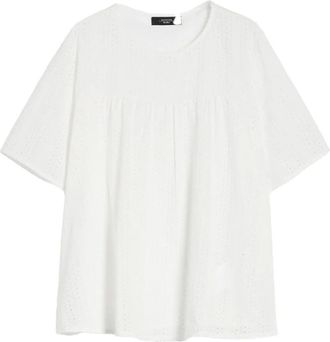 Max Mara T-Shirts, female, White, M, Editta Top