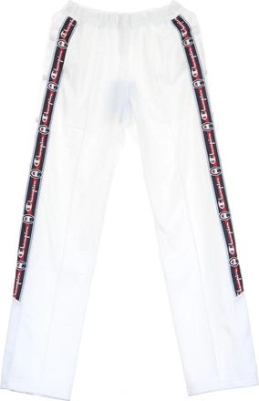 Champion Witte Break Away Trainingsbroek - Heren - Sweatpants - Wit - M - Broeken