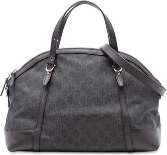 Gucci Pre-owned Tote Bags, female, Brown, Size: ONE SIZE Pre-owned Carry All Handbag