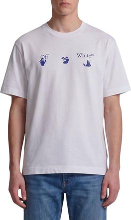 Off-white White Crew Neck T-Shirt
