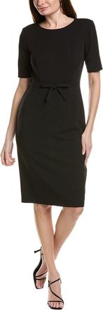 Adrianna Papell Bow Waist Sheath Dress