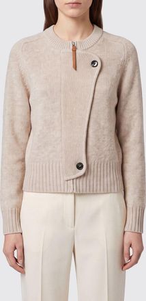Isabel Marant Cardigan girocollo in lana merino e cashmere con bottoni laterali