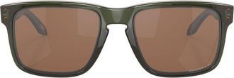 Oakley Holbrook wayfarer-frame sunglasses - men - Plastic - 57 - Green