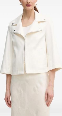 Joseph Ribkoff Giacca con zip - Bianco