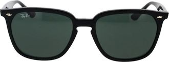 Ray-Ban Vierkante zonnebril met gepolariseerde lenzen - unisex - Zonnebrillen - Zwart - 55 MM - Accessoires
