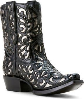 Ariat Valentina Western Boot in Black Jasper/Platinum at Nordstrom Rack, Size 6.5