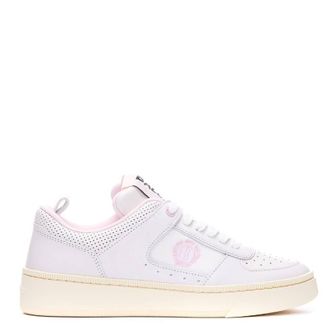 Bally Raise Leather Low-Top Sneakers, Brand Size 40 ( US Size 9.5 )