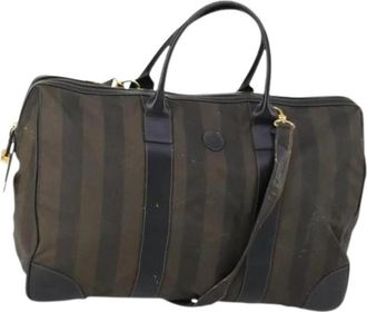 Fendi Pre-owned Plastic Weekendtas - Dames - Vintage Weekendtas - Zwart - ONE Size - Vintage