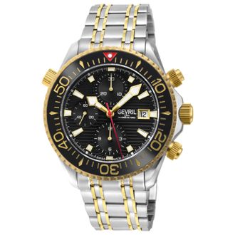 Gevril Group Hudson Yards Chronograph Mens Watch