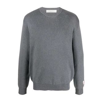 Golden Goose Su&eacute;ter de cuello redondo - Knitwear - Hombre - Gris - L