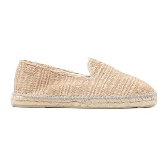Maneb&igrave; Espadrilles, male, Beige, Size: 10 US Raffia Espadrilles