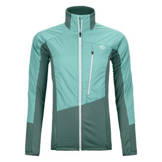 Ortovox Westalpen Swisswool Hybr Jkt - Dames - Trainingsjackets - Grijs - M - Wol - Fitness