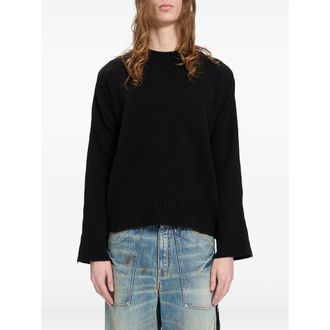 Ann Demeulemeester Westy Open-knit Tie-fastening Sweater
