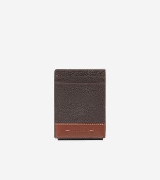 Cole Haan Mens Triboro Card Case - Brown