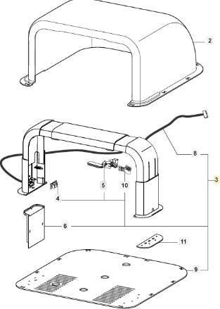 STIGA Sports Subbase De Carga Original Stiga - 1126-1469-01