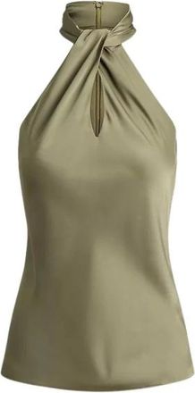 Ralph Lauren Donna, Top, Verde, 3Xs, new