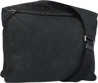 Prada Pre-owned Cross Body Bags, female, Black, Size: ONE SIZE Pre-owned Vintage Shoulder Bag