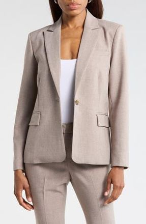 Amanda + Chelsea Oversize Heathered Blazer in Grey at Nordstrom Rack, Size X-Small