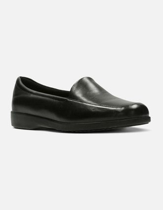 Clarks Womens Clarks Georgia Black - Size: 5.5/E