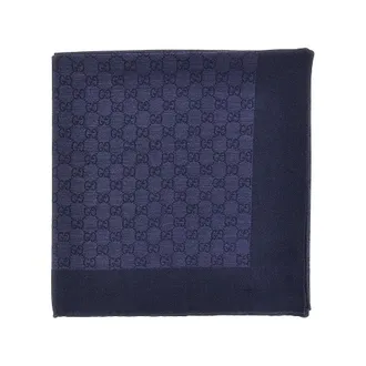 Gucci Silk and wool-blend scarf Man One Size
