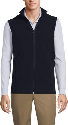 Lands End Lightweight Fleece Vest in Classic Navy at Nordstrom, Size Xx-Large
