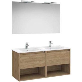 Roca Mueble Pk.tenor 1200mm Dos Cjn.estan.abto.parte Inf.epjo.luna Apl.led Nog..-roca: Dise&ntilde;o, Innovaci&oacute;n Y Calidad