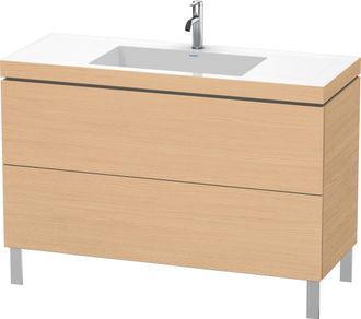 Duravit Duravit L-cube C-bonded Ensemble Vertical, 2 Tiroirs, Sans