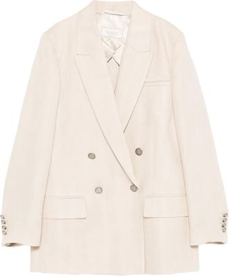 PESERICO Blazer doppiopetto - Toni neutri