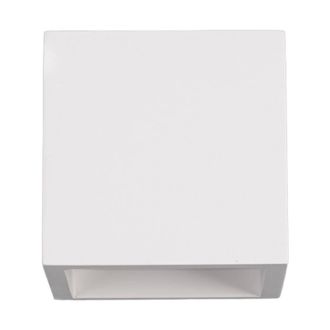Lampenwelt.com Lindby L&aacute;mpara De Pared Led marita En Blanco Cer&aacute;mica, Arcilla, Yeso