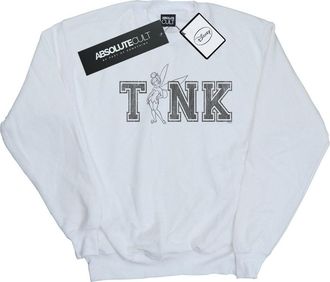 Disney Dames/Dames Tinker Bell Collegiate Tink Sweatshirt (Wit)