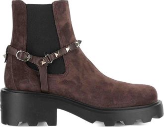 Valentino Garavani Rockstud Beatle Boots 50Mm