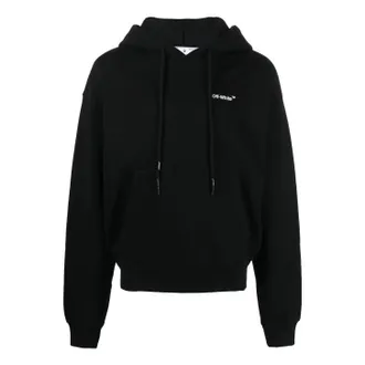 Off-white Caravaggio Crowning Over-Print Hoodie OMBB037C99FLE0071001