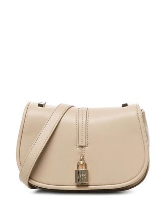 V° 73 Boekentas met gegraveerd logo - Beige