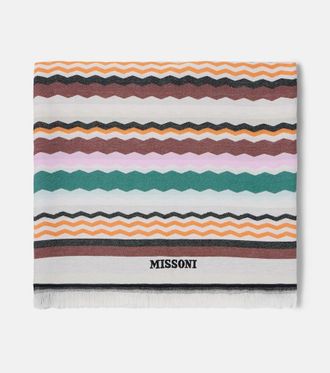 Missoni Aura Fouta Zig Zag beach towel