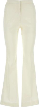 Etro Wijde broek - Dames - Wijde Broeken - Beige - M - Katoen - Broeken