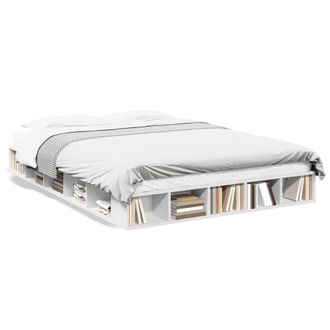 Berkfield Home Bed Frame without Mattress White 160x200 cm