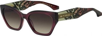 Etro 0148/S Zonnebril - Dames - Zonnebrillen - Groen - 55 MM - Accessoires