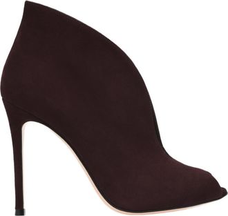 Gianvito Rossi Vamp Booties in Red at Nordstrom, Size 40.5