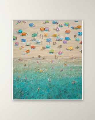 RFA Fine Art Beach Party Giclee on Gallery-Wrapped Canvas by H. Scott