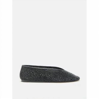 Le Monde Beryl Womens Luna Slipper In Black Crystal
