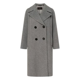 Windsor Mujer, Abrigos, Gris, Talla: S