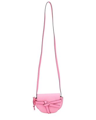 Loewe Pink Calfskin Leather Mini Gate Crossbody (Authentic Pre-Loved)