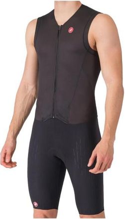 Castelli Free Sanremo Tri Suit Sleeveless Veloeinteiler für Herren | grau