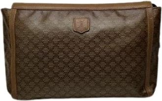 Celine Pre-owned Vintage Clutch - Dames - Vintage Clutch - Bruin - ONE Size - Leer - Vintage