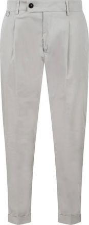 low brand Pantaloni con piega - Grigio