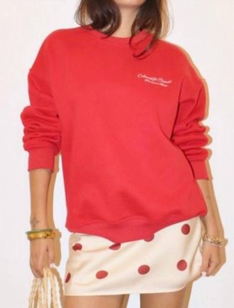 Bailey Rose Amalfi Coast Italian Inspired Graphic Crewneck Sweatshirt